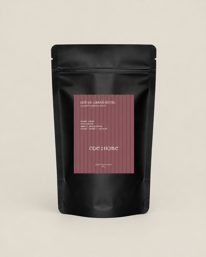 Laundry Mineral Wash · Ode 04 Grand Hotel