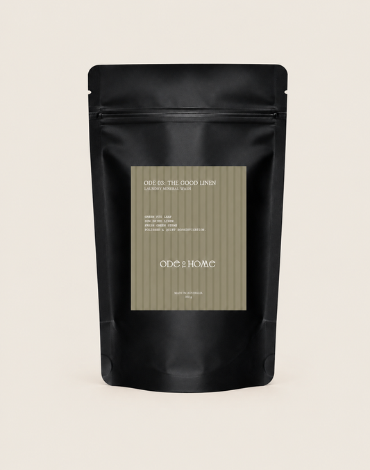 Laundry Mineral Wash · Ode 03 The Good Linen
