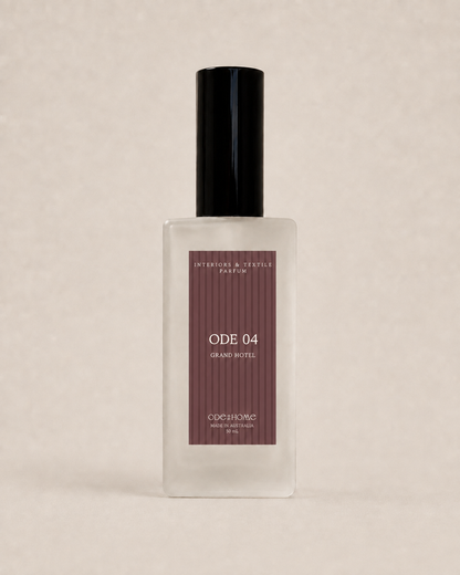 Interiors & Textile Parfum · Ode 04 Grand Hotel
