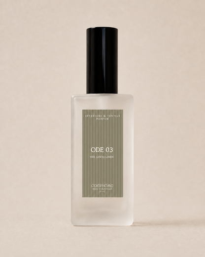 Interiors & Textile Parfum · Ode 03 The Good Linen