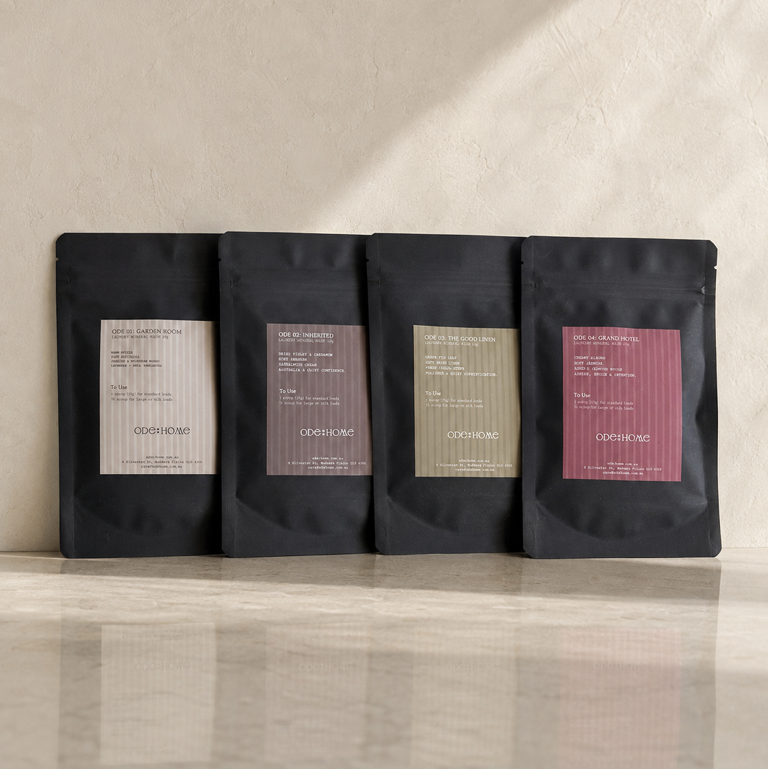 Laundry Mineral Wash · The Ode Discovery Set